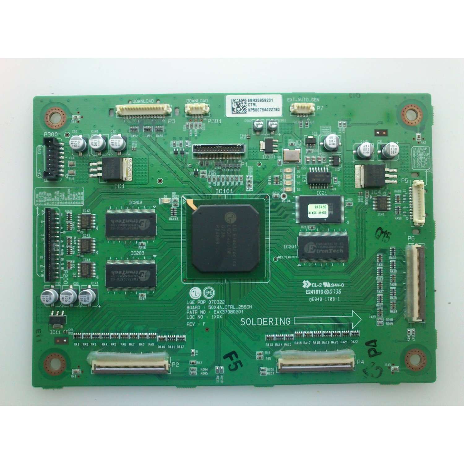 MAIN LOGICA / VIZIO EBR35959201 / 0940-0000-0660 / EAX37080201 / EAX35835701 / PANEL PDP50X4TA35 / MODELOS NS-PDP50 / P50XP10-BK(A) / P506Y1 / DP50747 / FWD-50PX3 / P50HDTV20A / 50PC3DB-UL AUSYZHR / 50PC5D-UL AUSYLJR / 50PC5D-UC AUSBLHR
